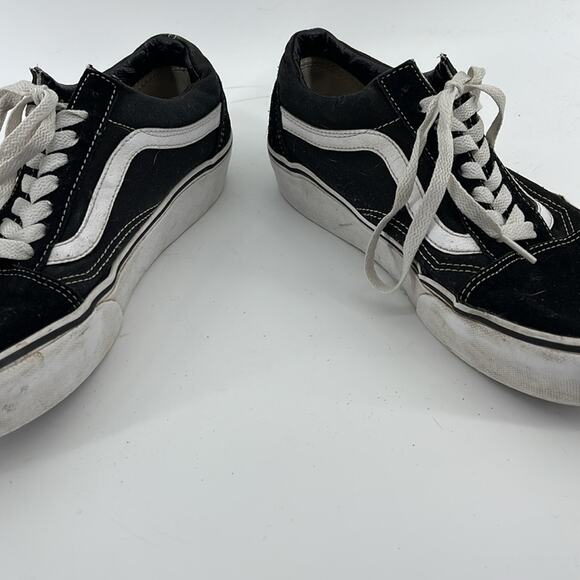 VANS Old Skool low top suede canvas skateboard skater sneakers sz 9 - Picture 7 of 7